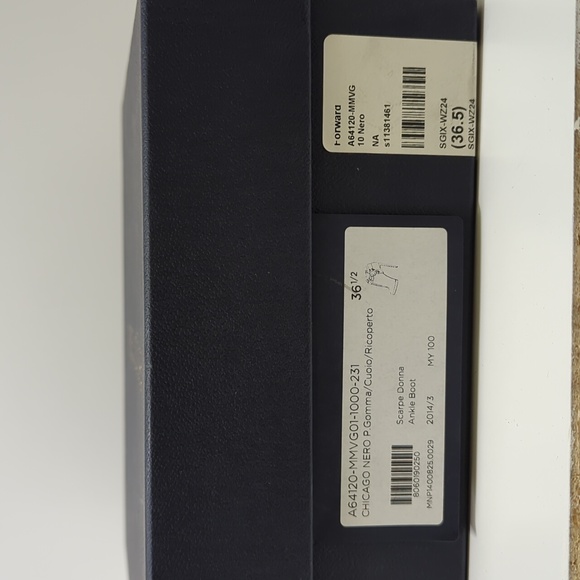 SERGIO ROSSI Western Leather Booties heel Boots Ankle Boot send your offer - Picture 7 of 7